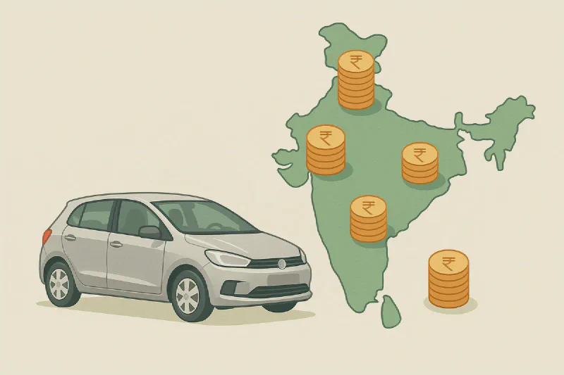 Road Tax by State in India: Where the Same Car Costs ₹1 Lakh More