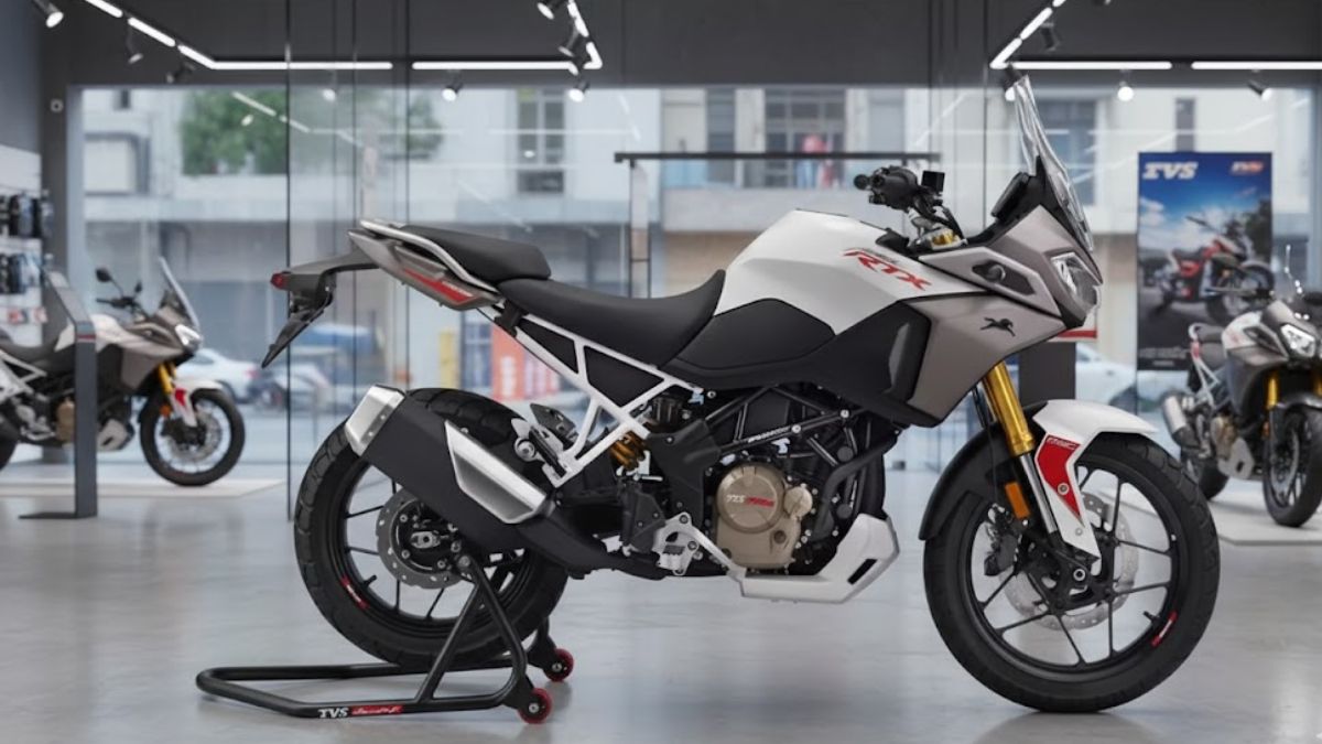 TVS Apache RTX 300 Launches at Rs 1.99 Lakh